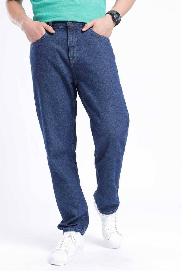 elo Cut Label Men's Darwin Straight Fit Denim Dark Blue