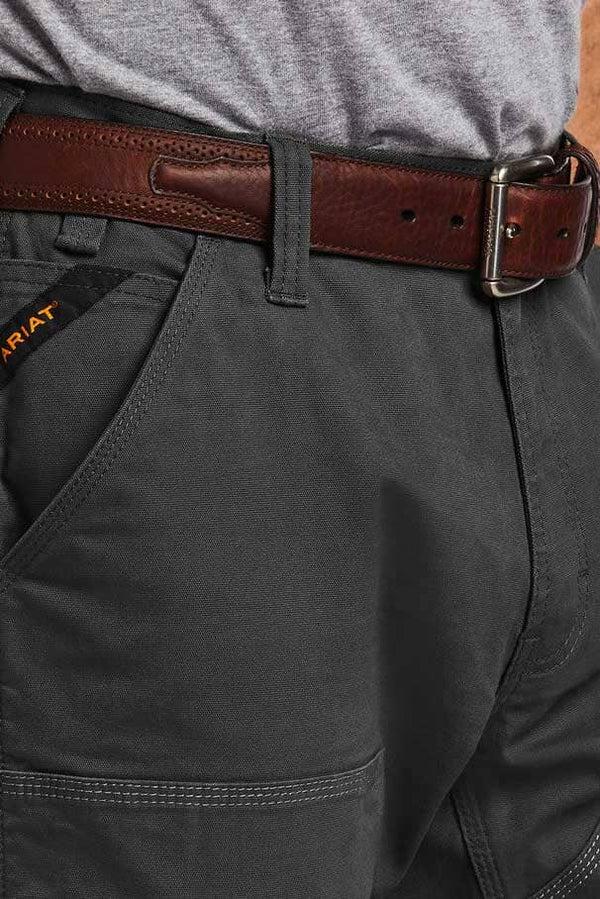 Elo Cut Label Men's Dura Stretch Straight Fit Cotton Pants Graphite