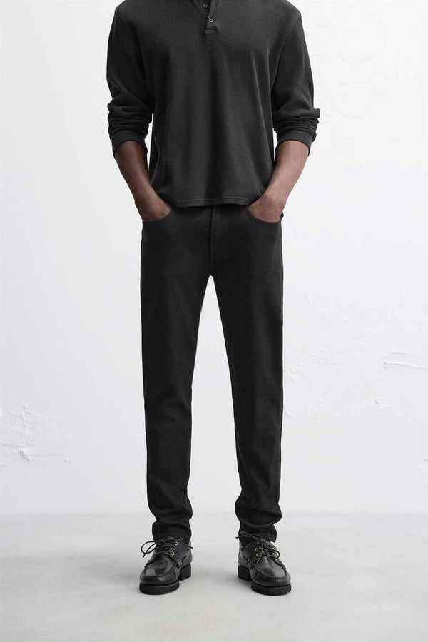 elo Cut Label Men's Glasgow Regular Fit Denim Black