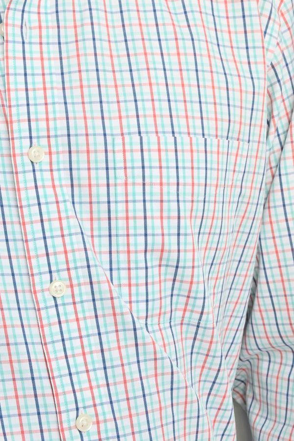 Elo Cut Label Men's Haderslev Check Design Formal Shirt