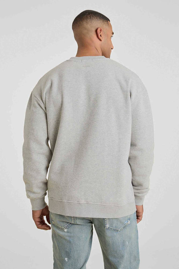 Elo Cut Label Men's Harley Davidson Sweat Shirt Heather Grey