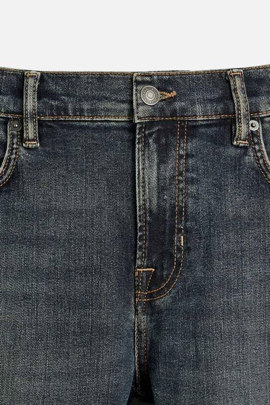 Elo Cut Label Men's Premium Regular Fit Denim Dark Blue