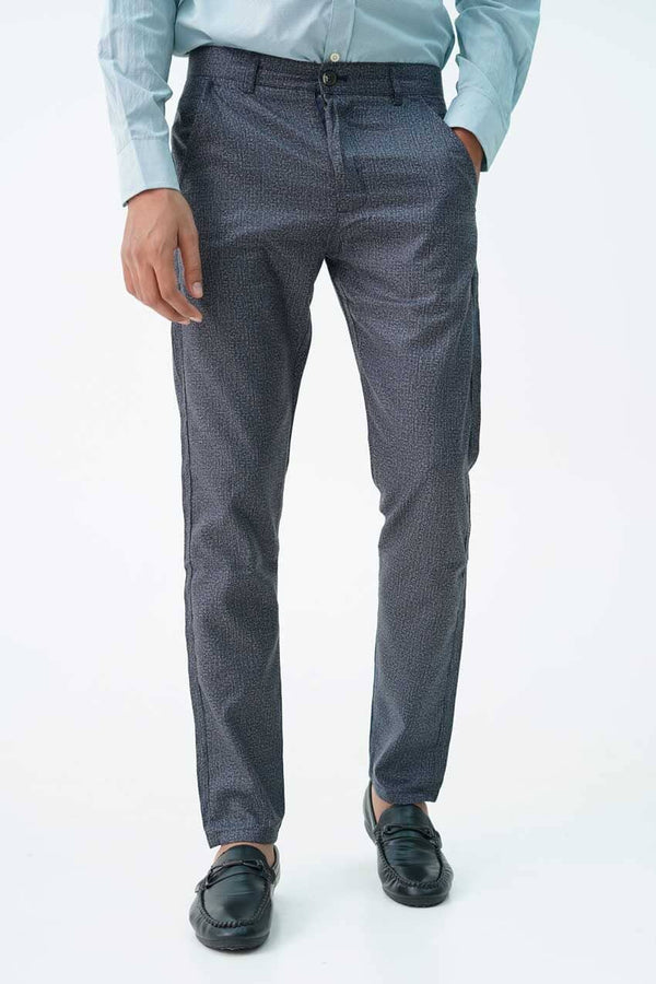 elo Cut Label Men's Regular Fit Cotton Pants Charcoal