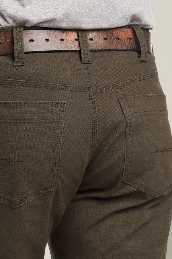 Elo Cut Label Men's Relaxed Tapered Classic Pants Light Brown