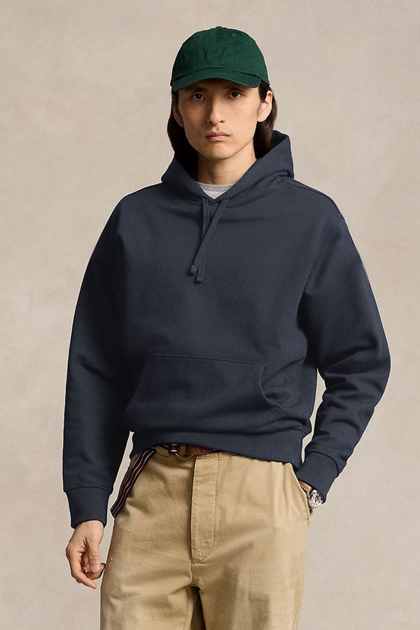Elo Cut Label Men's Texas Fleece Pullover Hoodie Navy