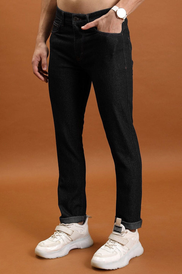 Elo Cut Label Men's Wenchi Straight Fit Denim Dark Blue