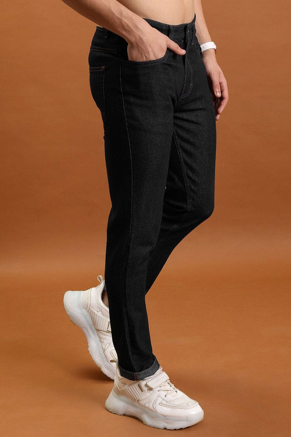 Elo Cut Label Men's Wenchi Straight Fit Denim Dark Blue