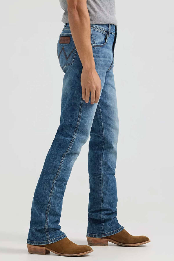 Elo Cut Label Men's Wrangler Straight Fit Denim Blue