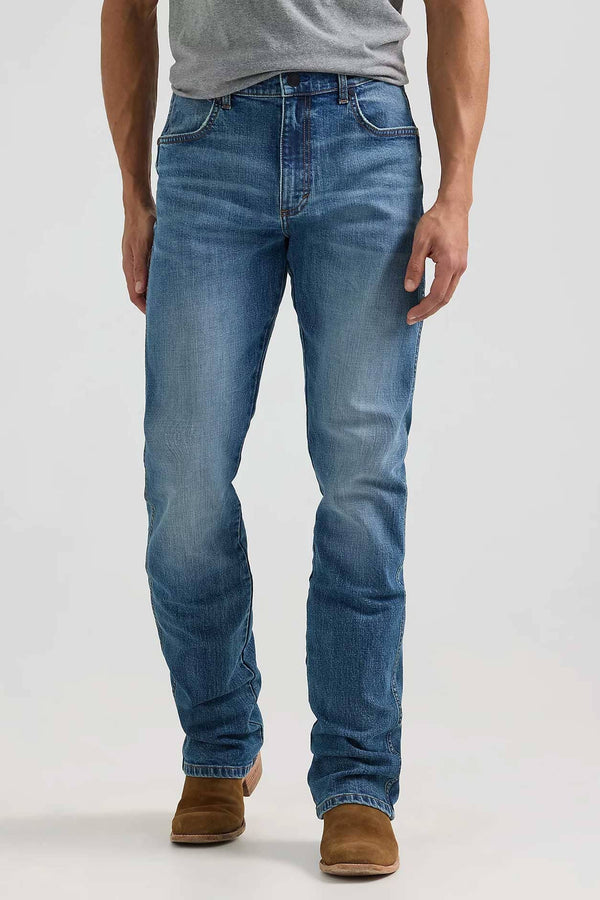 elo Cut Label Men's Wrangler Straight Fit Denim Blue