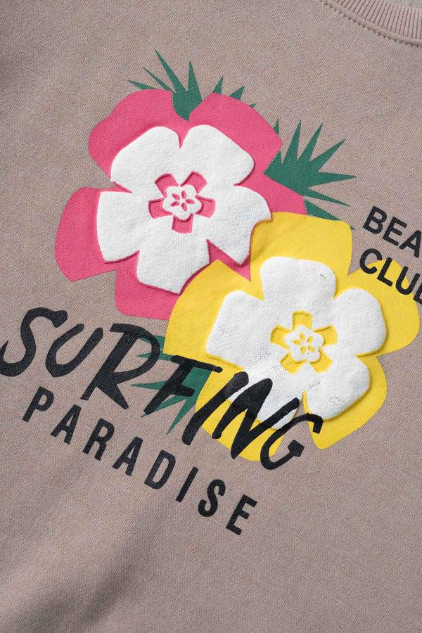 Elo Cutie Kid's Beach Club Fleece Sweatshirt Light Turquoise