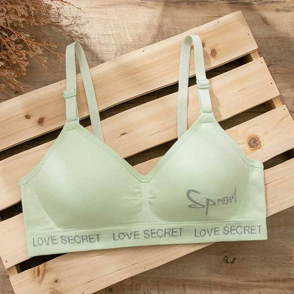 elo Daishan Women's Love Secret Padded Bra Mint Green