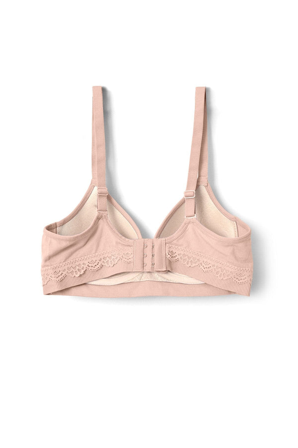 Elo Daishangfei Women's Foam Padded Push Up Bra Mint Green