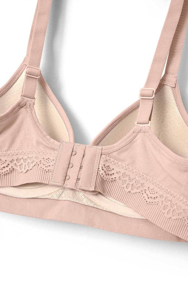 Elo Daishangfei Women's Foam Padded Push Up Bra Mint Green