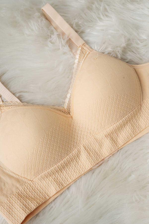 Elo Daishangfei Women's Foam Push Up Padded Bra Mint Green