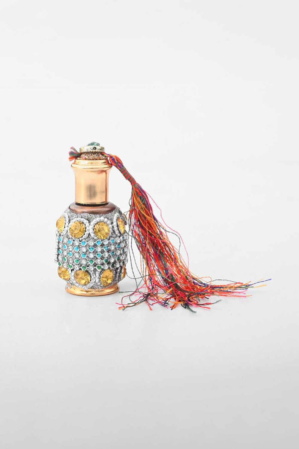elo Decorated Empty Refillable Perfume Glass Bottle