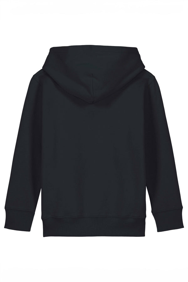 Elo Delta Kid's Non Stop Printed Pullover Hoodie Black