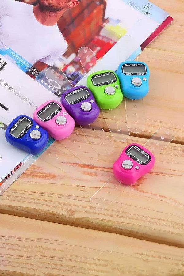 Elo Digital Tasbeeh LCD Display Finger Tally Counter Green
