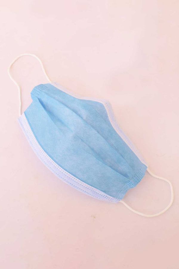 Elo Disposable Medicare Nose Pin Surgical Protective Face Mask Pack Of 25