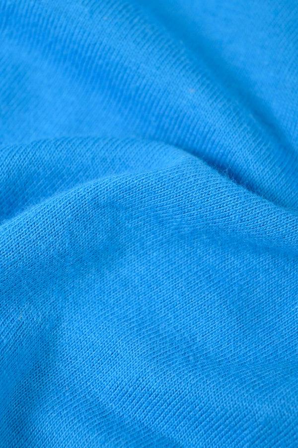 Elo East West Women's Be Proud Of Who You Are Printed Short Sleeve Tee Shirt Aqua Blue