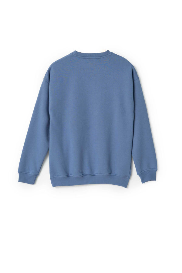 Elo East West Women's Fleece Sweat Shirt Powder Blue