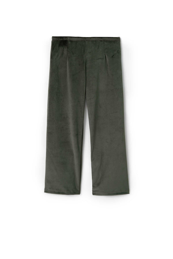 Elo East West Women's Loose Fit Trousers Dark Olive