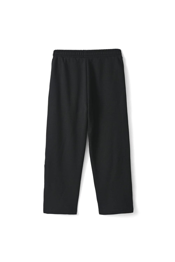 Elo East West Women's Side Buttons Fleece Trousers Black & White