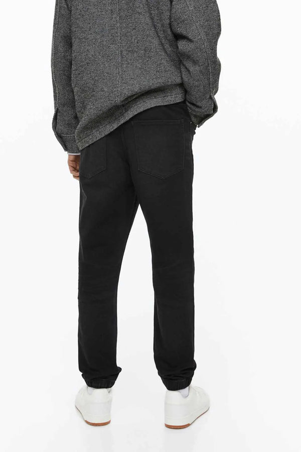 Elo Eighty One Men's Vardo Elasticated Waist Pants Black