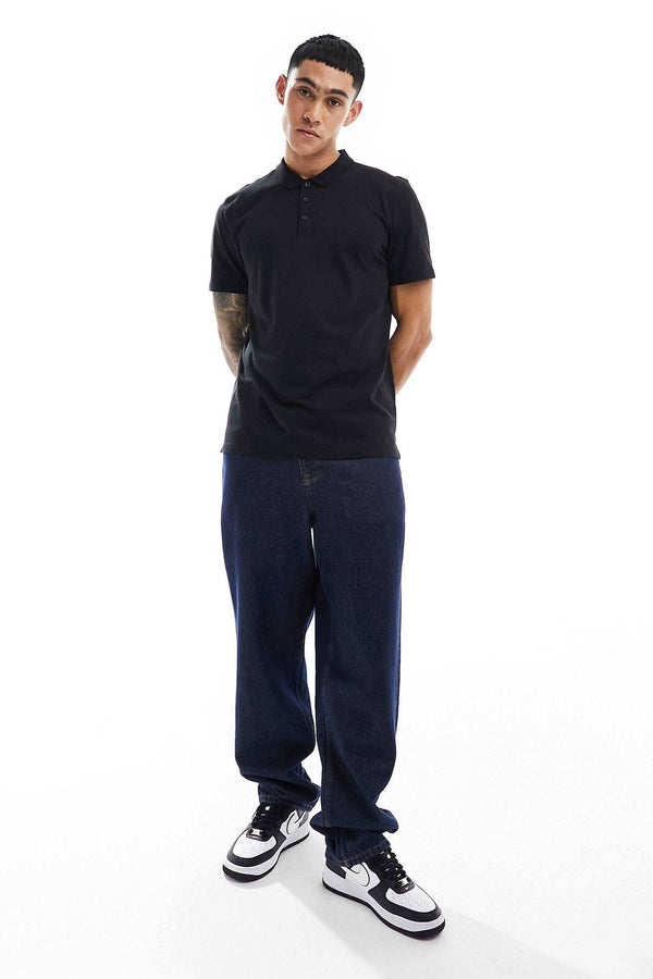 Elo ABS Men's Short Sleeves Polo Shirt Navy