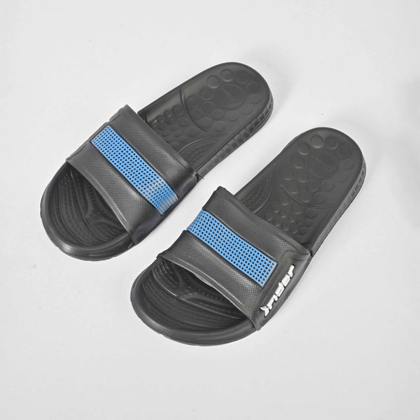 elo Aerofit Men's Rider Comfort Slides Black & Blue
