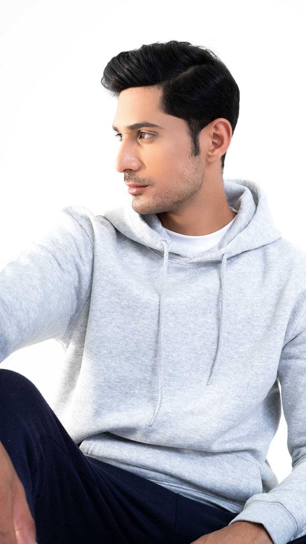 Elo Arrow Men's Fleece Pullover Hoodie Black