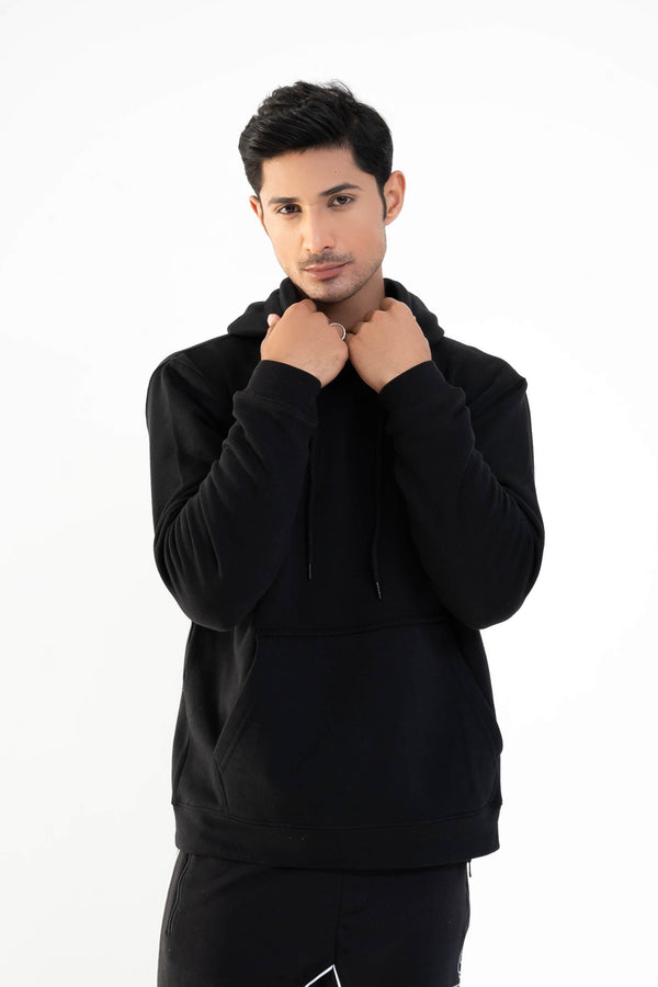 Elo Arrow Men's Pullover Hoodie Black