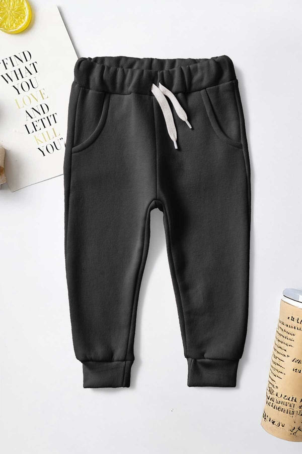 elo Baby Club Kid's Fleece Jogger Pants Black