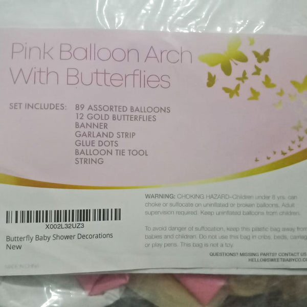 Elo Baby Girl's Celebration Kit: Pink Balloons 