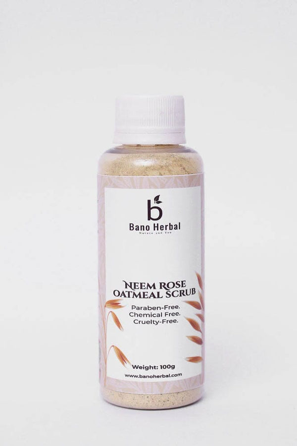 Elo Bano Herbal Neem Rose Oatmeal Scrub