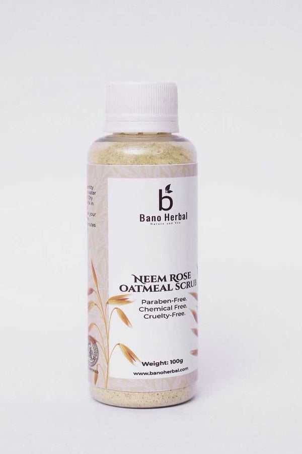 Elo Bano Herbal Neem Rose Oatmeal Scrub