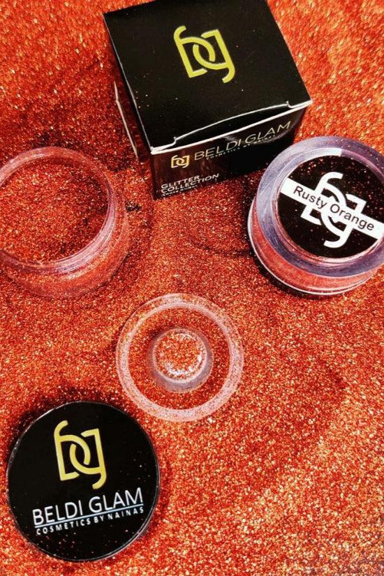 elo Beldi Glam Loose Glitter Rusty Orange