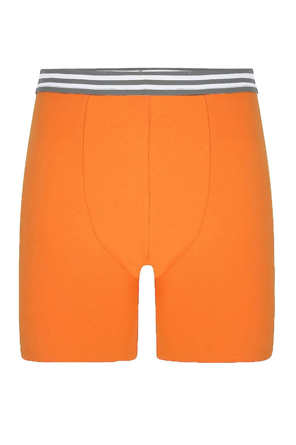 Elo Big Sizes Men's Cairo Boxer Shorts Orange