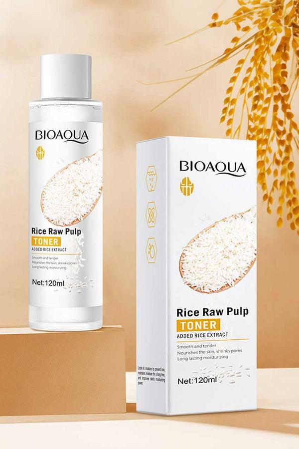 elo Bioaqua Rice Raw Pulp Face Toner - 120ml