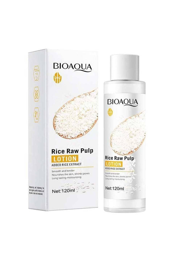 Elo Bioaqua Rice Raw Pulp Lotion - 120ml