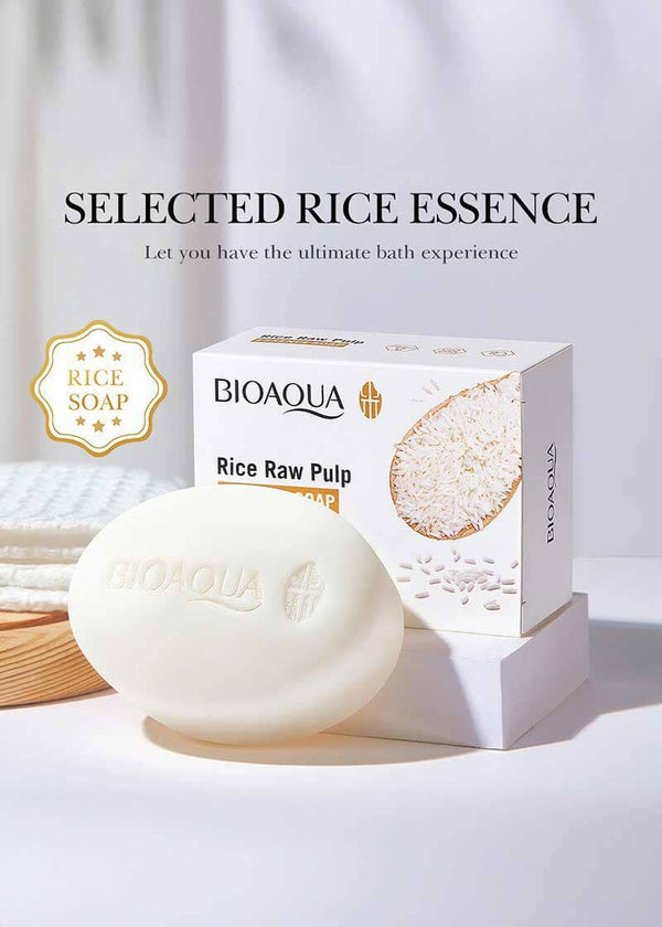 Elo Bioaqua Rice Raw Pulp Soap - 100g