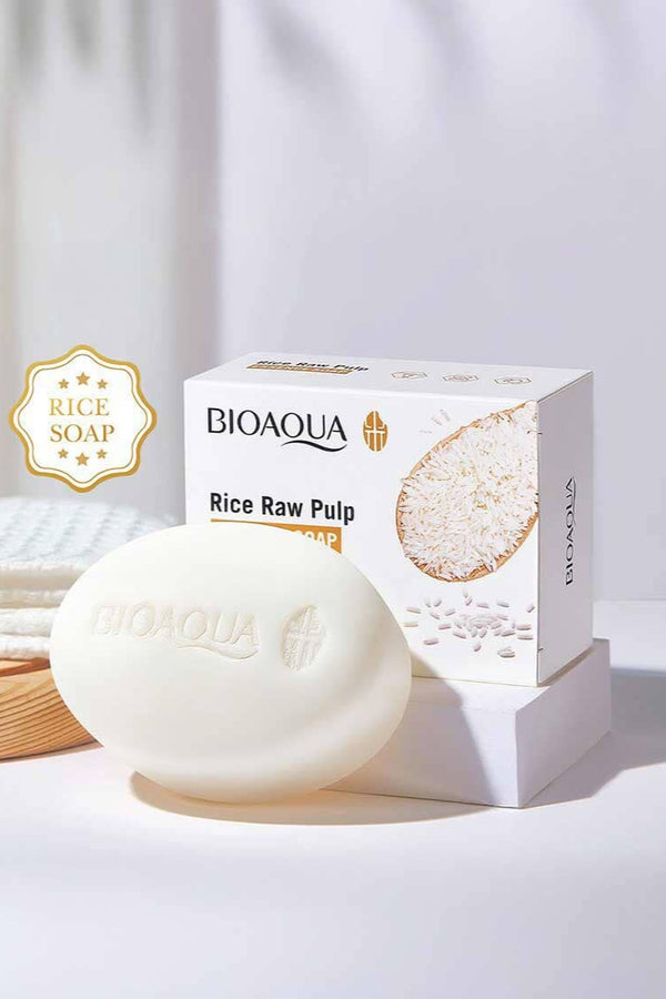 elo Bioaqua Rice Raw Pulp Soap - 100g