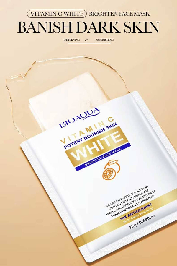 Elo Bioaqua Vitamin C Nourish Skin Face Mask - 25ml