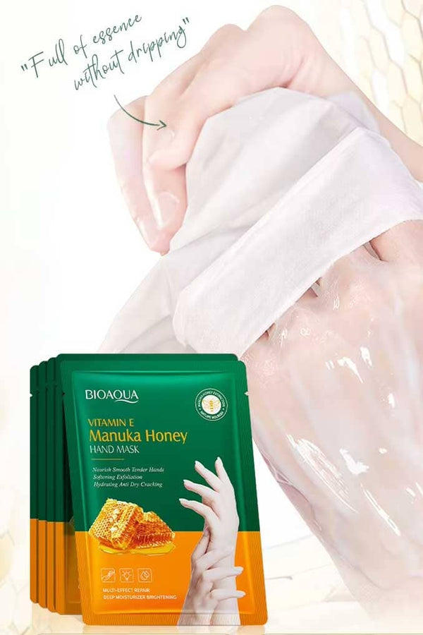 Elo Bioaqua Vitamin E Manuka Honey Hand Mask