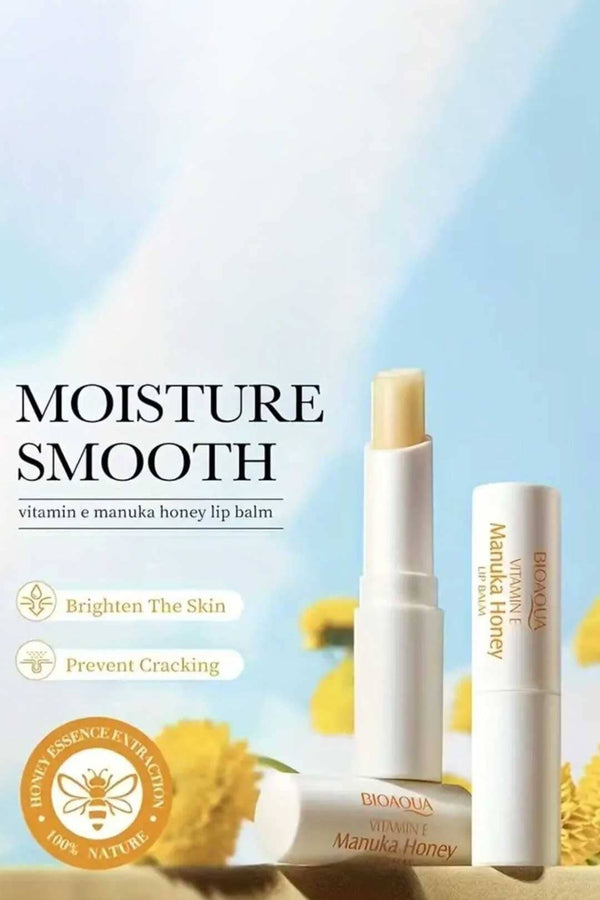 Elo Bioaqua Vitamin E Manuka Honey Lip Balm - 2.7g