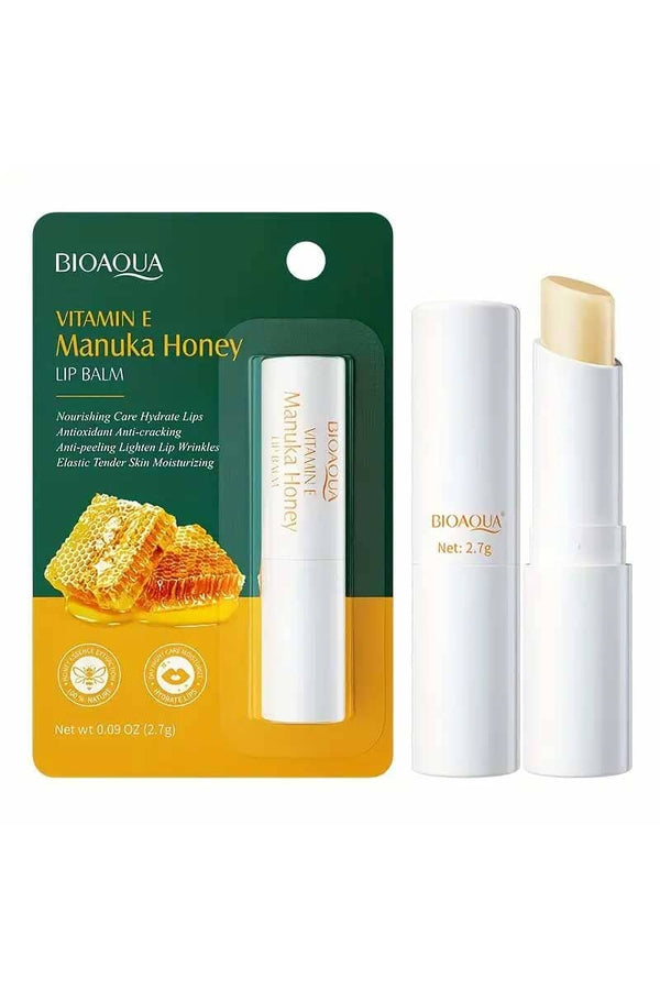 elo Bioaqua Vitamin E Manuka Honey Lip Balm - 2.7g