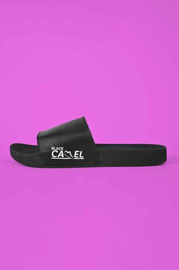 Elo Black Camel Men's Blitar Soft Slides Black