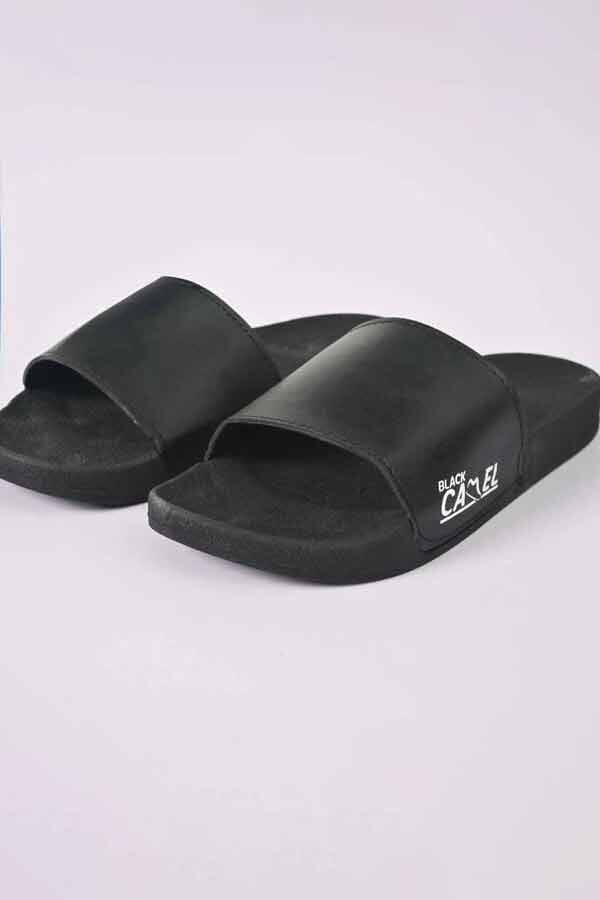 elo Black Camel Men's Blitar Soft Slides Black