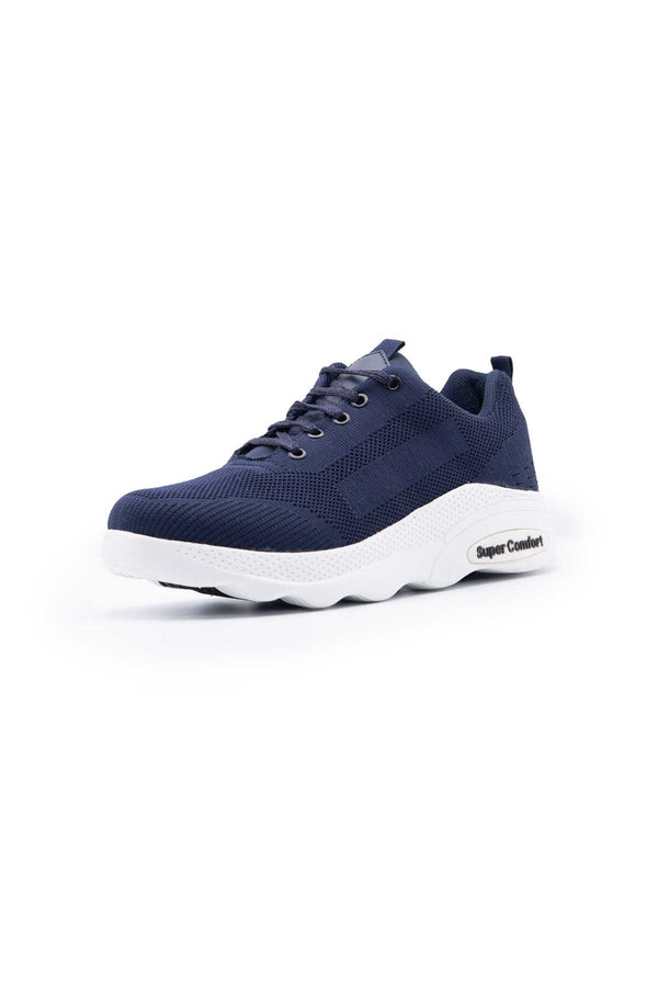 Elo Black Camel Men's Lace-Up Sneakers Navy
