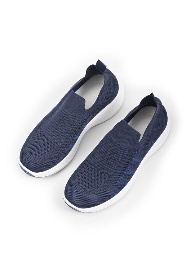 Elo Black Camel Men's Slip On Jogger Shoes Blue
