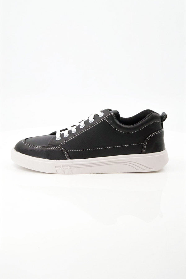 Elo Black Camel Men's Warsaw Sneakers Black & White